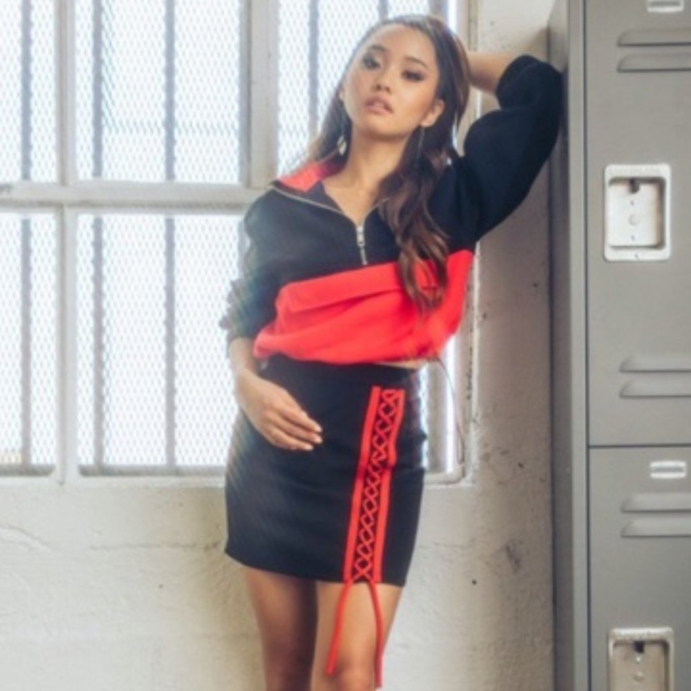 Eggie Criss Cross Skirt